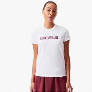 Lacoste x Bandier - Croc Madame Jersey Tee